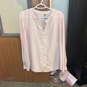 Elegant Pink Women's Blouse